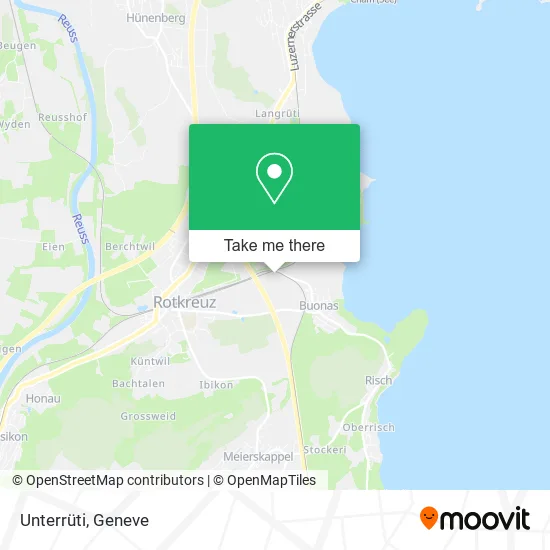 Unterrüti map