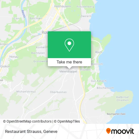 Restaurant Strauss map