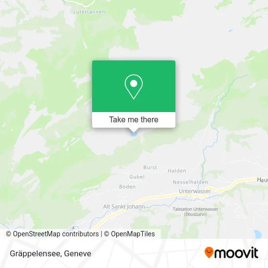Gräppelensee map
