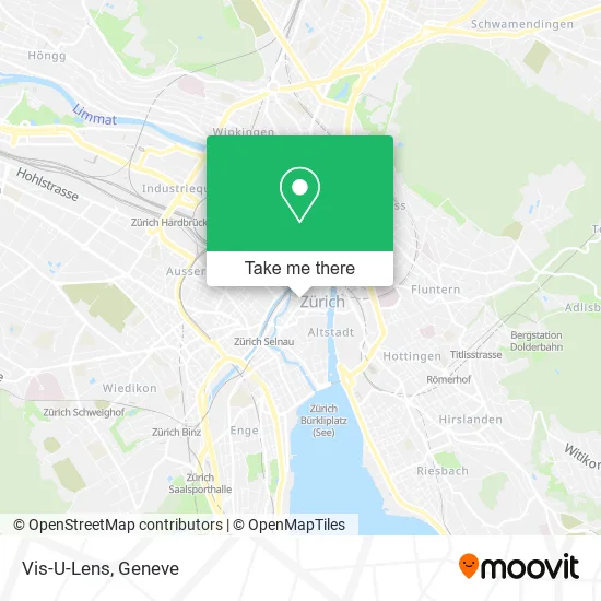 Vis-U-Lens map