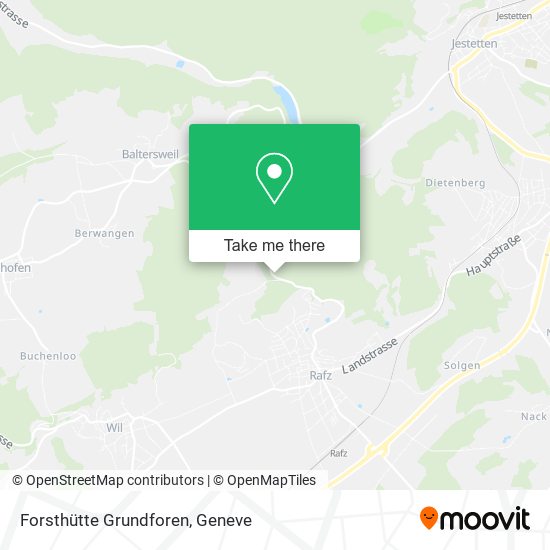 Forsthütte Grundforen map