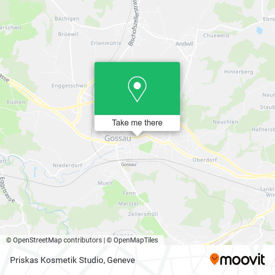 Priskas Kosmetik Studio map