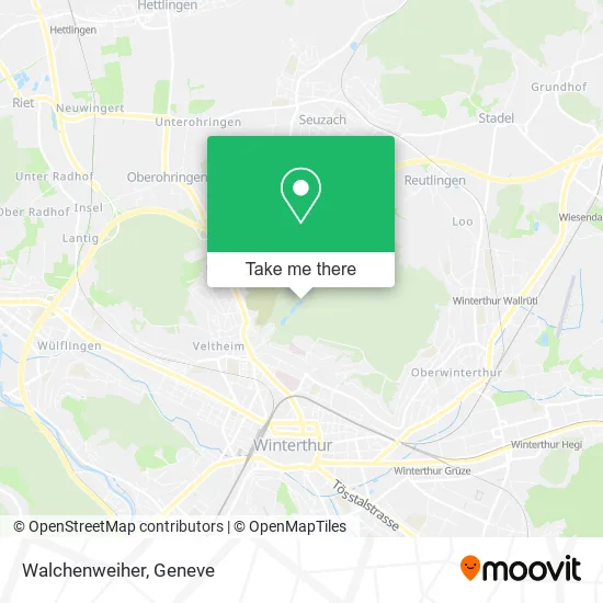 Walchenweiher map