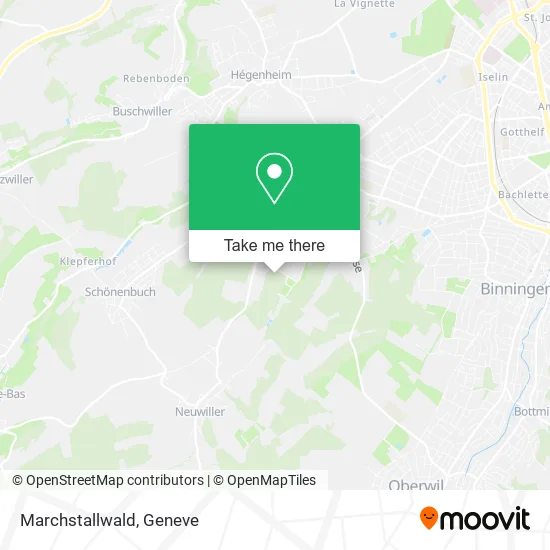 Marchstallwald map