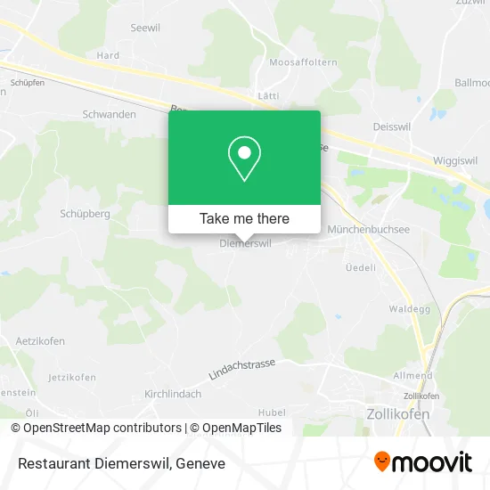 Restaurant Diemerswil map