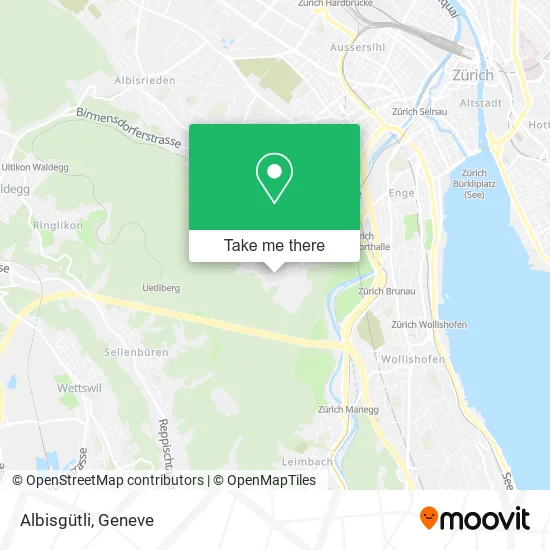 Albisgütli map
