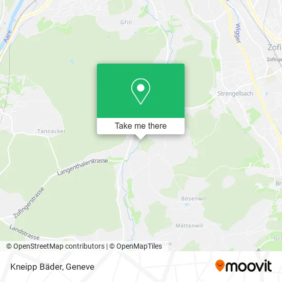 Kneipp Bäder map