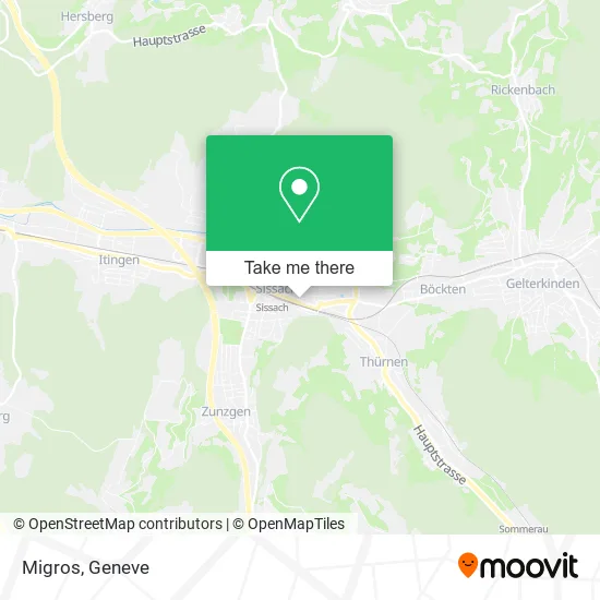 Migros map