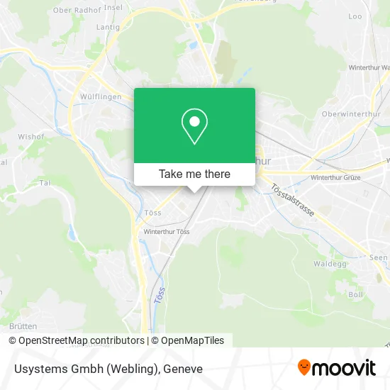 Usystems Gmbh (Webling) map