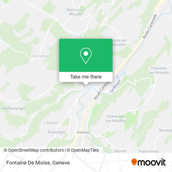 Fontaine De Moïse map