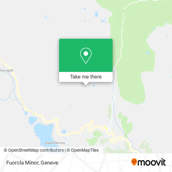 Fuorcla Minor map