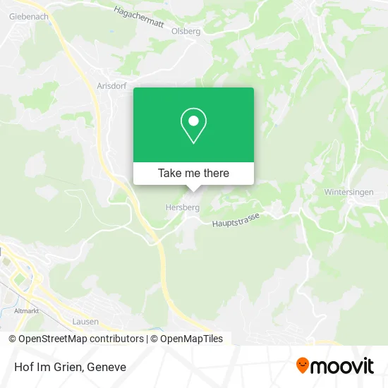 Hof Im Grien map
