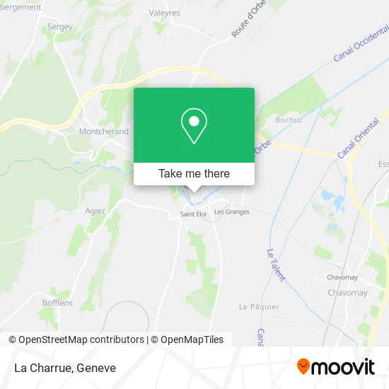 La Charrue map