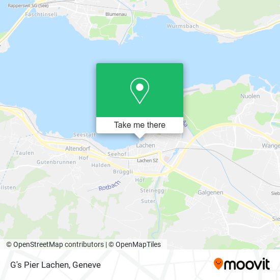 G's Pier Lachen map