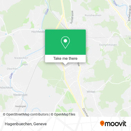Hagenbuechen map