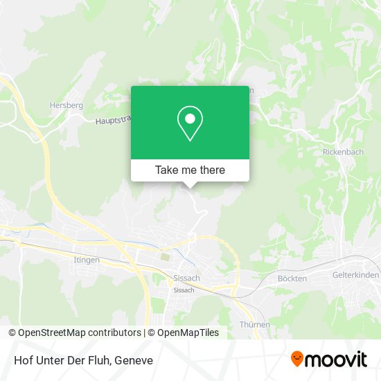 Hof Unter Der Fluh map