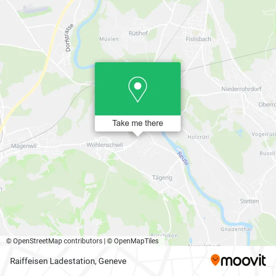 Raiffeisen Ladestation map