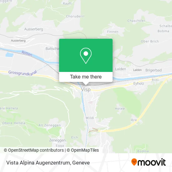Vista Alpina Augenzentrum map