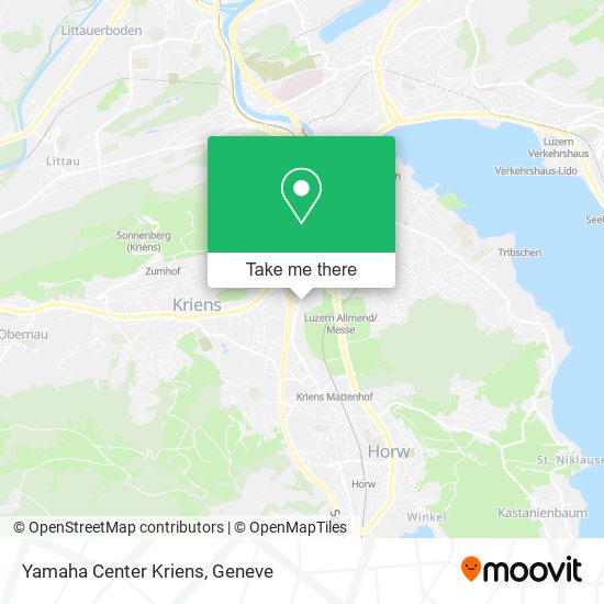 Yamaha Center Kriens map