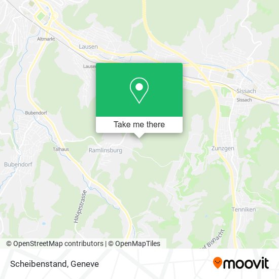 Scheibenstand map