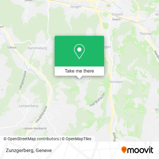 Zunzgerberg map