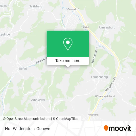 Hof Wildenstein map