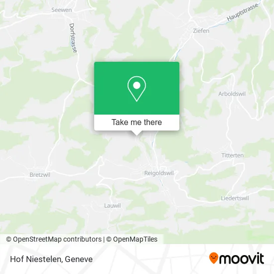 Hof Niestelen map