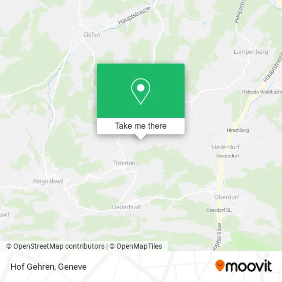 Hof Gehren map