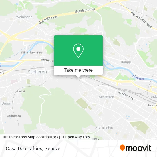 Casa Dão Lafões map