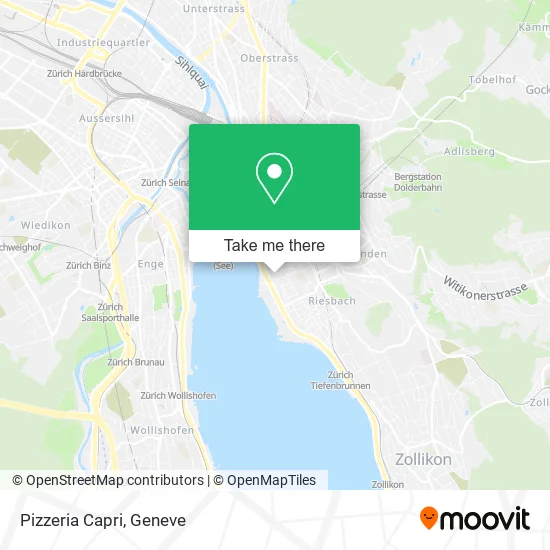Pizzeria Capri map