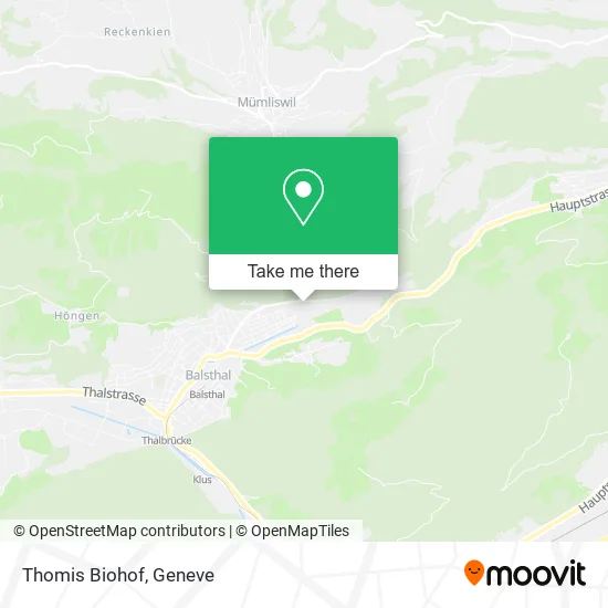 Thomis Biohof map