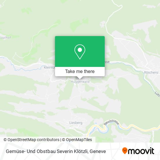 Gemüse- Und Obstbau Severin Klötzli map