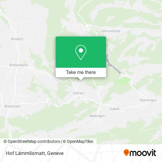 Hof Lämmlismatt map
