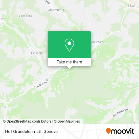 Hof Gründelenmatt map