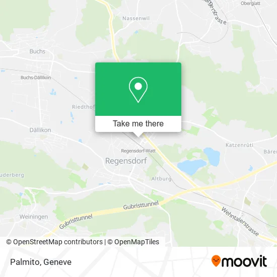 Palmito map