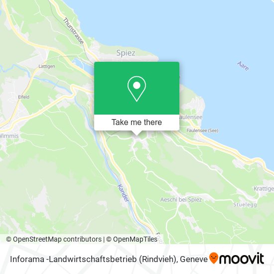Inforama -Landwirtschaftsbetrieb (Rindvieh) map
