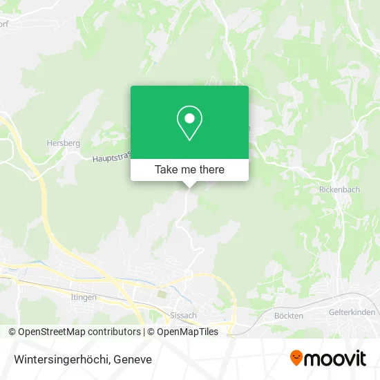 Wintersingerhöchi map