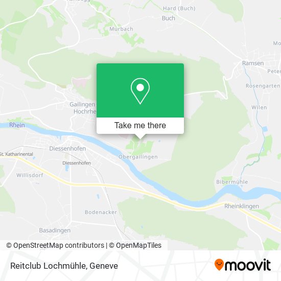 Reitclub Lochmühle map