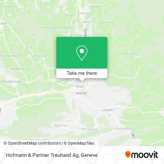 Hofmann & Partner Treuhand Ag map