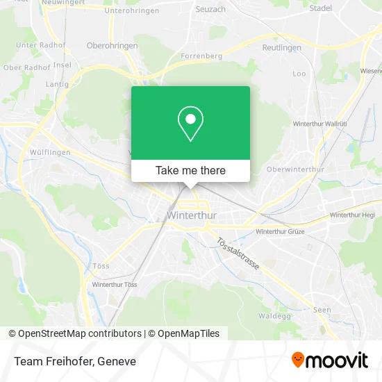 Team Freihofer map