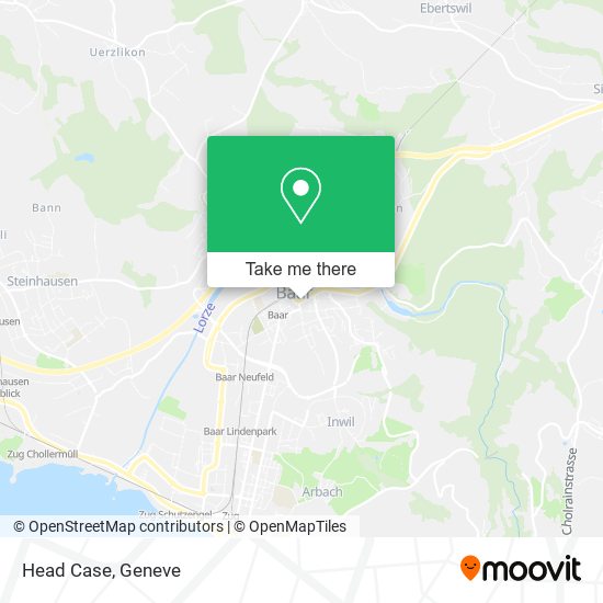 Head Case map