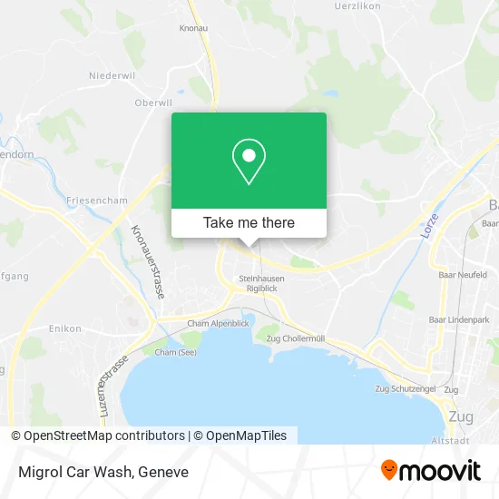 Migrol Car Wash map