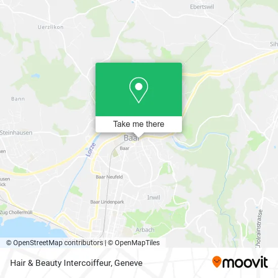 Hair & Beauty Intercoiffeur map