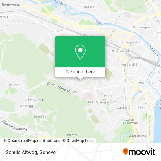 Schule Altweg map