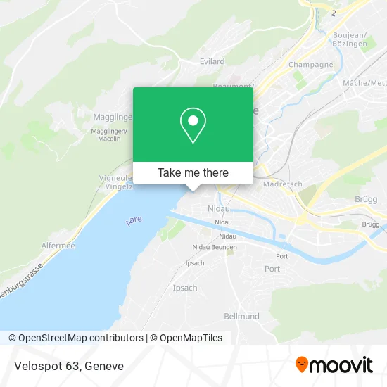 Velospot 63 map