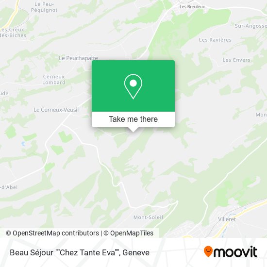 Beau Séjour ""Chez Tante Eva"" map