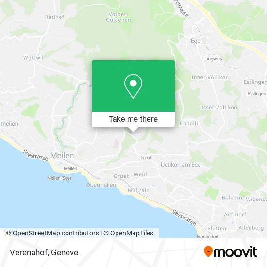 Verenahof map