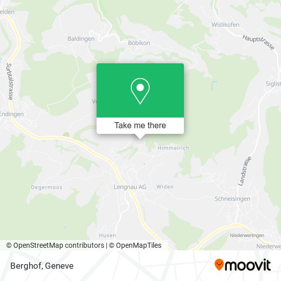 Berghof map