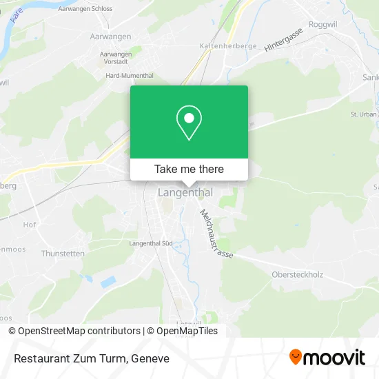 Restaurant Zum Turm map