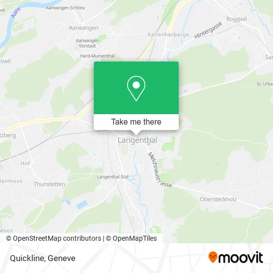 Quickline map